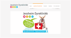 Desktop Screenshot of jessheimdyreklinikk.no